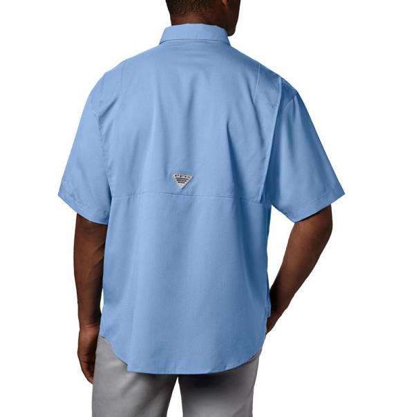 Columbia PFG Tamiami II Fishing Shirts Blue For Men's NZ35418 New Zealand